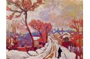 Paysage sous la neige, 1904-05 