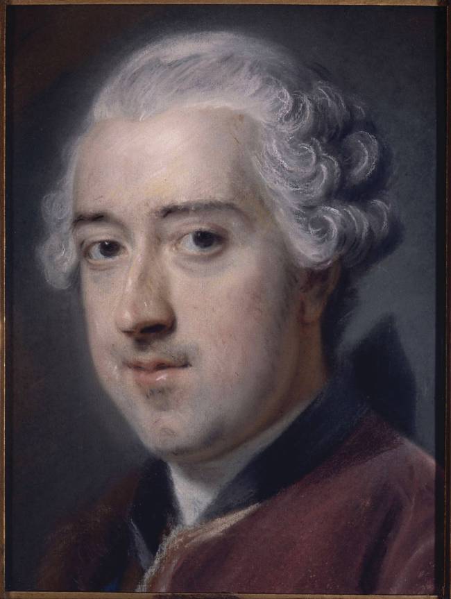 Prince Clément Wenceslas de Saxe (1739-1812) de Quentin de La Tour -  Reproduction d'art haut de gamme