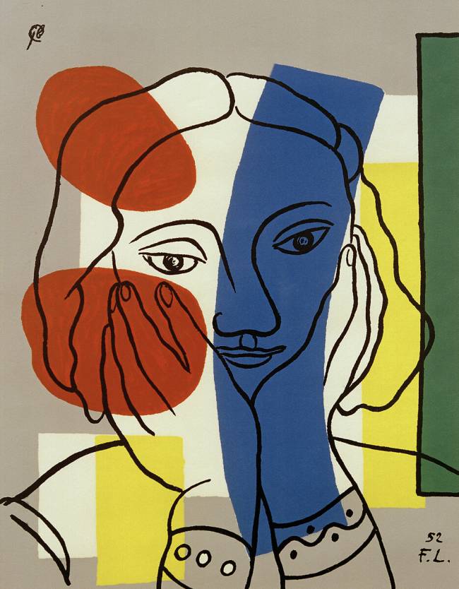 Tête de femme Fernand Léger