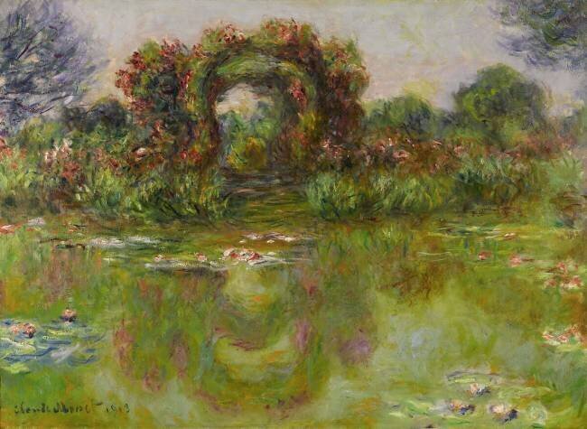 Le Bassin Aux Nymphéas Reflets De Nuages