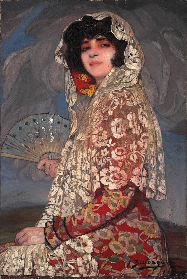 La cousine Candida Ignacio Zuloaga y Zabaleta