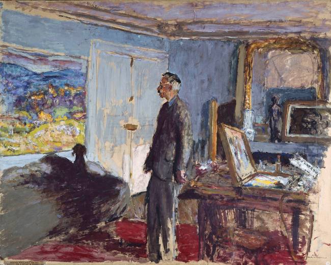 Maquette pour un portrait de Bonnard Pierre (1867-1947), peintre