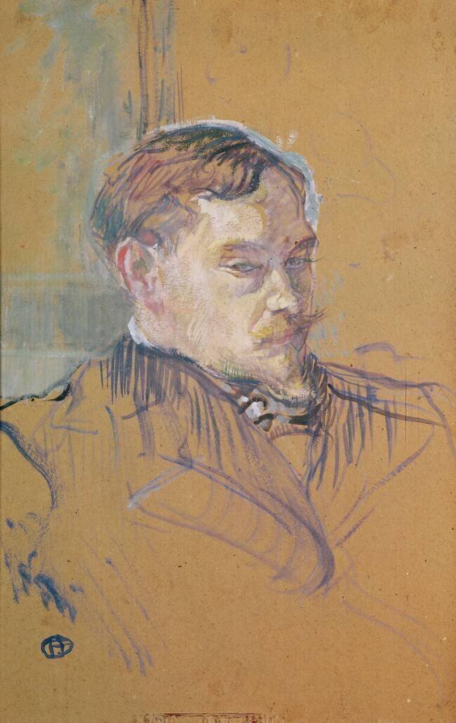 Monsieur Romain Coolus Henri de Toulouse-Lautrec