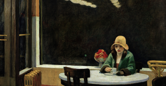 Poster Edward Hopper - Reproduction Huile Sur Toile - 1927 - Neuf