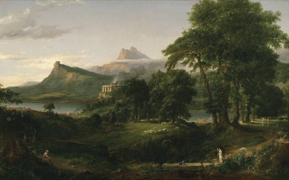 Thomas Cole Le Cours De L Empire