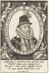 Albert, archiduc d'Autriche (Hieronymus Wierix) - Muzeo.com