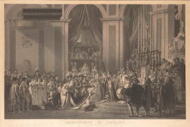 Couronnement de Napoléon (Jean-Pierre-Marie Jazet) - Muzeo.com