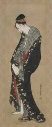 Courtisane (Hokusai) - Muzeo.com