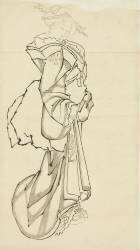 Courtisane ambulante (Hokusai) - Muzeo.com