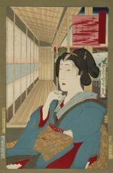 Geisha (Toyohara Kunichika) - Muzeo.com