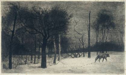 Hiver (Félix Henri Bracquemond) - Muzeo.com