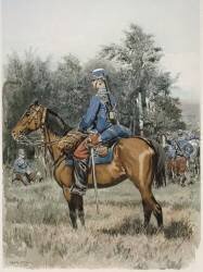 Hussards, 1885 (Edouard Detaille) - Muzeo.com