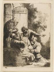 Jacob pleurant la mort de son fils Joseph (Rembrandt) - Muzeo.com