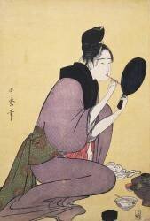 Kuchi-beni (Kitagawa Utamaro) - Muzeo.com