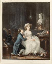 L'amant écouté (Louis-Marin Bonnet) - Muzeo.com