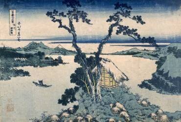 Le lac Suna (Hokusai) - Muzeo.com