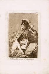 Les Caprices de Goya. Planche 37 : 