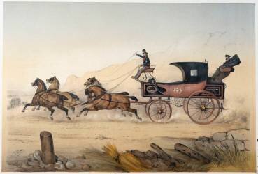 L'estafette. (Victor-Jean Adam) - Muzeo.com