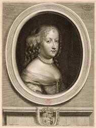 Marie-Thérèse d'Autriche, Infante d'Espagne, épouse de Louis XIV en 1660 (Nicolas Pitau le Vieux) - Muzeo.com