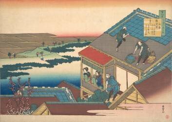 Poème d'Ise (Hokusai) - Muzeo.com