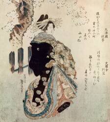 Promenade printanière (Hokusai) - Muzeo.com