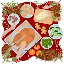 Alimentation festive (Claire Huntley) - Muzeo.com