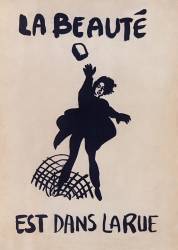 La Beauté est dans la rue - Mai 1968 (anonyme) - Muzeo.com