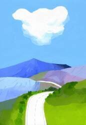 Mountain skyline (Hiroyuki Izutsu) - Muzeo.com