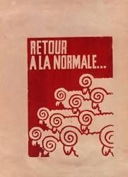 Retour à la normale - Mai 1968 (anonyme) - Muzeo.com