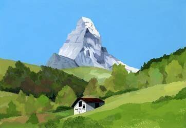 Zermatt (Hiroyuki Izutsu) - Muzeo.com