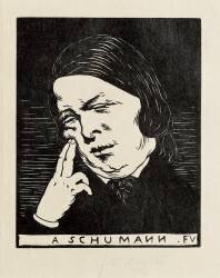 A Schumann (Félix Vallotton) - Muzeo.com