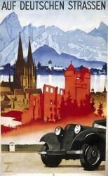 Auf Deutschen Straßen (Ludwig Hohlwein) - Muzeo.com