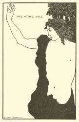 Ave atque Vale (Aubrey Beardsley) - Muzeo.com