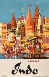 Bénarès, Ghâts (anonyme) - Muzeo.com