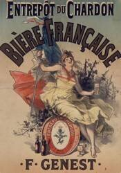 Bière française (Jules Chéret) - Muzeo.com