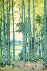 Bosquet de bambous (Hiroshi Yoshida) - Muzeo.com