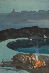 Camping à Washibadake (Hiroshi Yoshida) - Muzeo.com