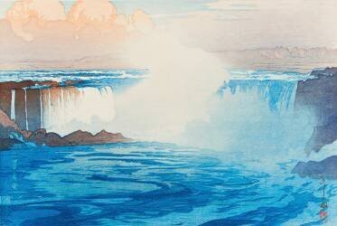 Chutes du Niagara (Hiroshi Yoshida) - Muzeo.com