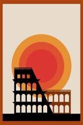 Colosseum sunset (anonyme) - Muzeo.com