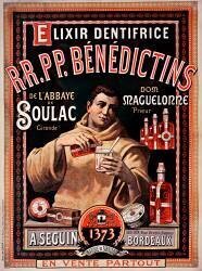 Elixir dentifrice RR.PP.Bénédictins de l'abbaye de Soulac (anonyme) - Muzeo.com