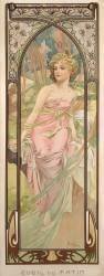 Éveil du matin (Alfons Mucha) - Muzeo.com