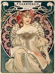 F. Champenois imprimeur-éditeur (Alfons Mucha) - Muzeo.com