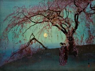 Kumoi-Zakura (Hiroshi Yoshida) - Muzeo.com