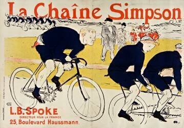 La Chaîne Simpson (Henri de Toulouse-Lautrec) - Muzeo.com