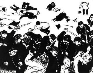 La charge (Félix Vallotton) - Muzeo.com