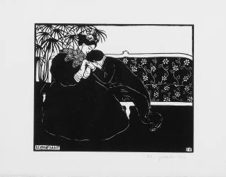 La confidente (Félix Vallotton) - Muzeo.com
