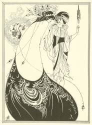 La jupe paon (Aubrey Beardsley) - Muzeo.com
