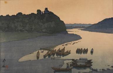 La rivière Kiso (Hiroshi Yoshida) - Muzeo.com