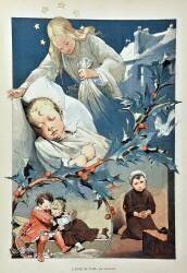 L'ange de Noël (Henri Jules Jean Geoffroy) - Muzeo.com