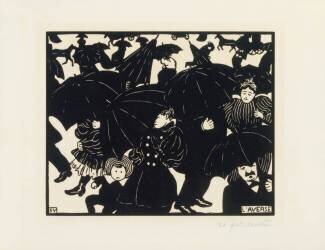 L'averse (Félix Vallotton) - Muzeo.com